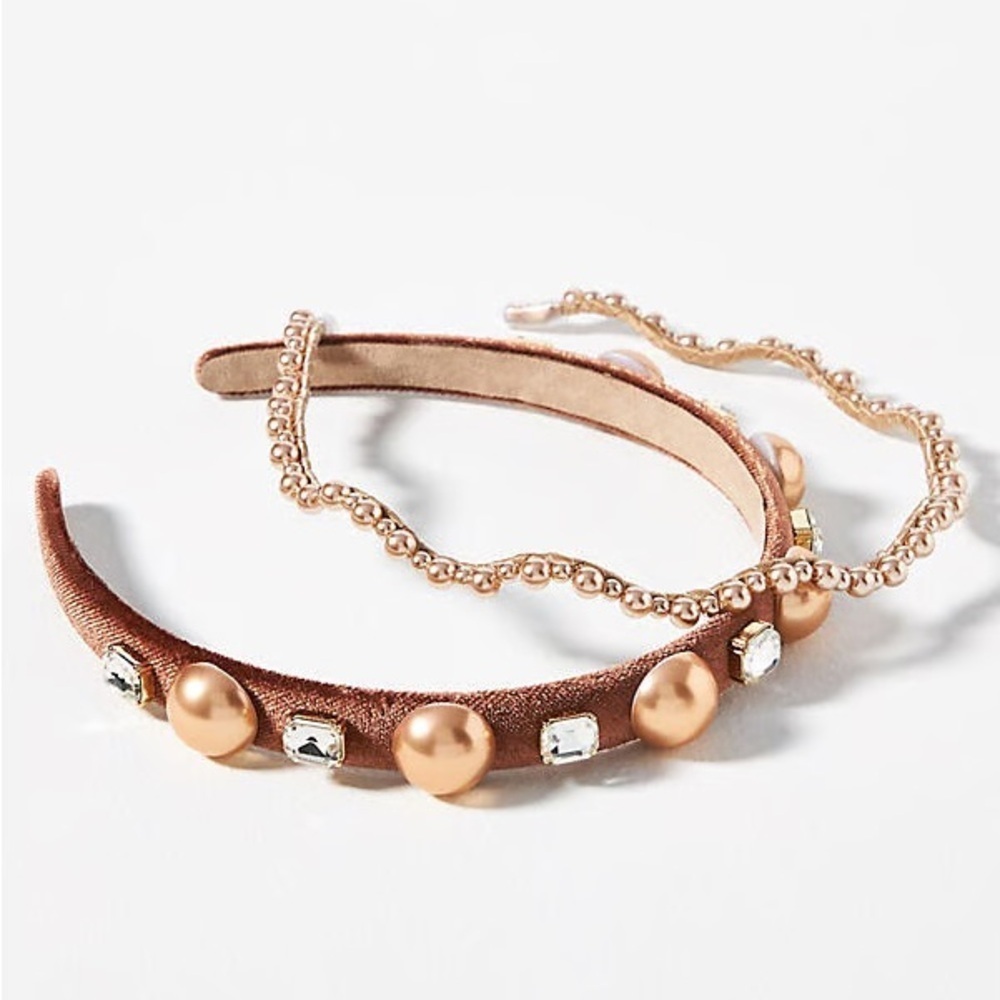 Anthropologie Jeweled Headband 1 piece new